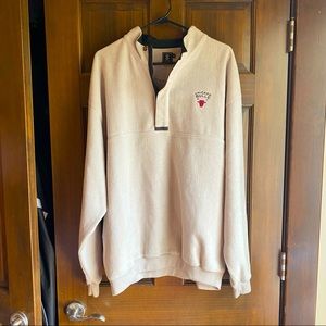 Chicago Bulls Half Zip Sweatshirt